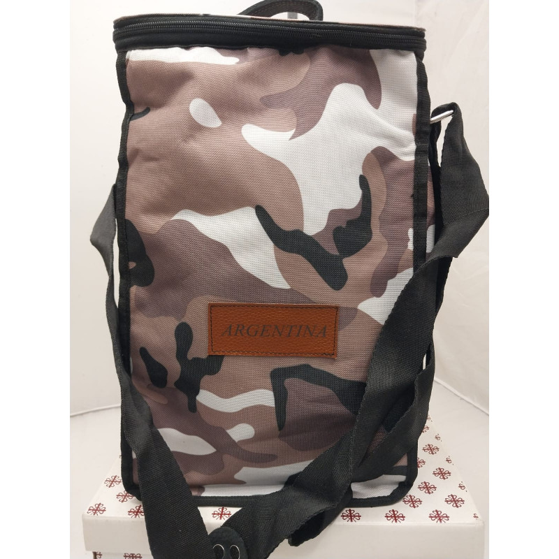 Porta termos con tapa cordura táctico