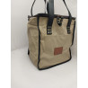 Porta botellas 6 divisiones sintético beige