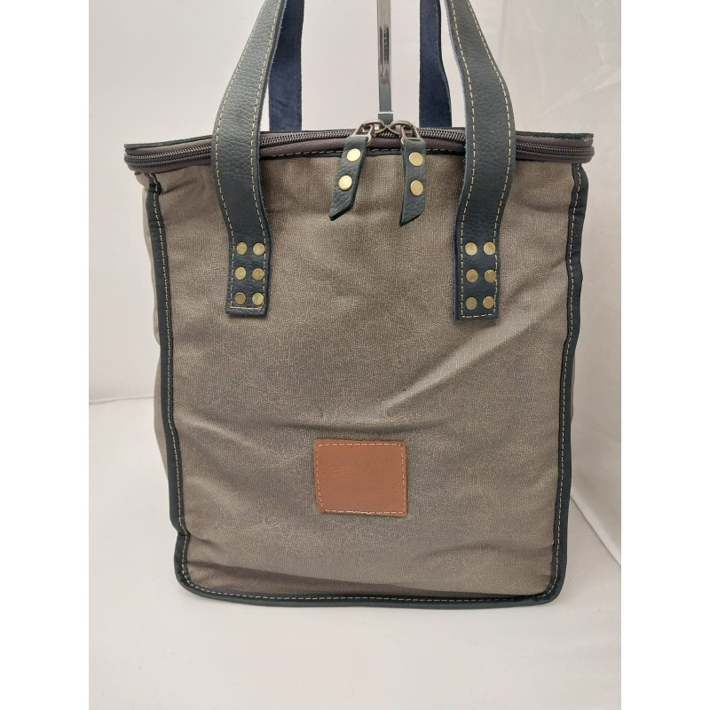 Porta botellas 6 divisiones sintético gris