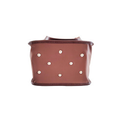 Porta botellas 4 divisiones con correa sintético rojo
