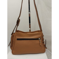 Cartera Atenea cuero graneado suela