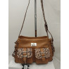 Cartera Atenea cuero graneado suela combinado