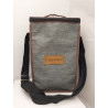 Porta termos con tapa en cordura gris