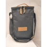 Porta termos con tapa en cordura negro