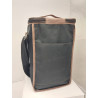 Porta termos con tapa en cordura negro