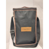 Porta termos con tapa en cordura negro