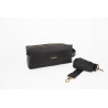 Neceser Sport cuero negro