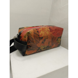 Neceser Sport cuero floreado